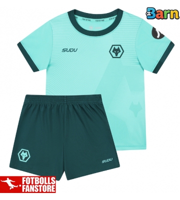 Wolves Bortatröja Barn 2025-26 Kortärmad (+ Korta byxor)
